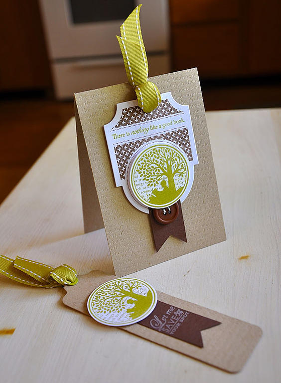 Nothing Like A Good Book Bookmark:<br />
Stamps: All Booked Up<br />
Ink: Simply Chartreuse...