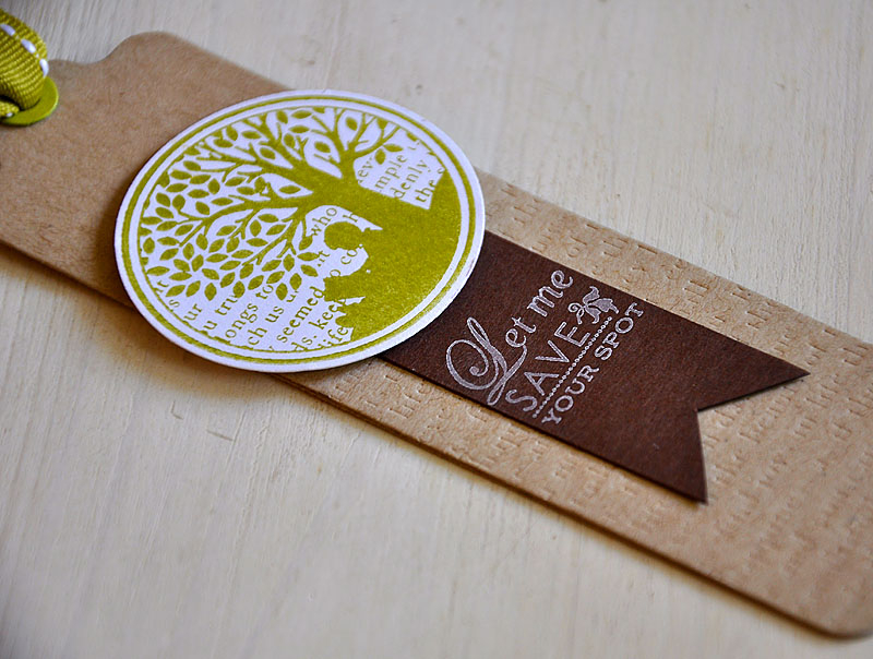 Stamps: All Booked Up<br />
Ink: Simply Chartreuse &amp; Fresh Snow<br />
Cardstock: Kraft,...