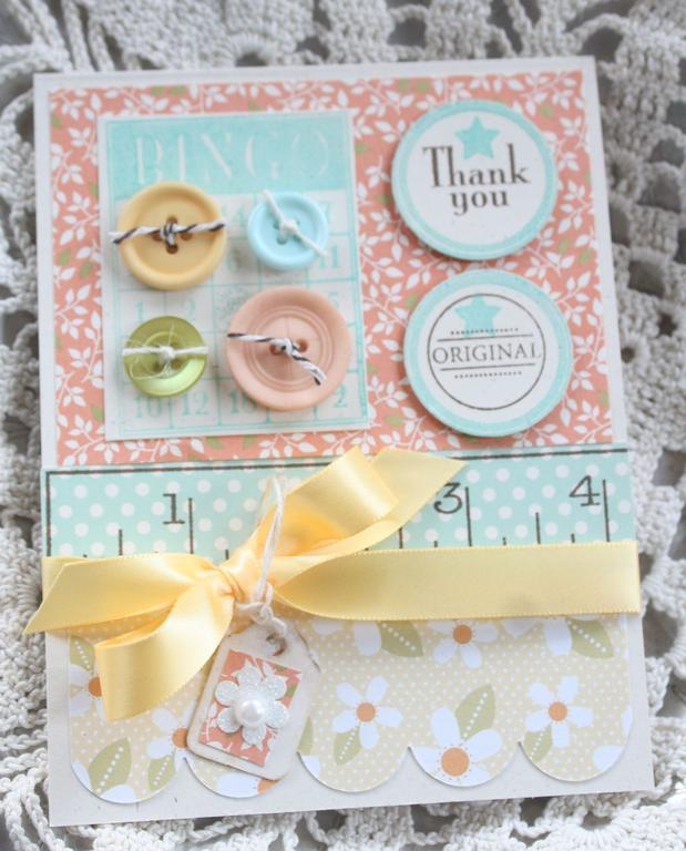 Stamps:It's Official<br />
Ink:Aqua Mist, Dark Chocolate<br />
Paper:Rustic Cream, Green...