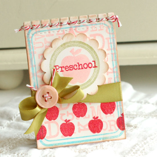 This small mini album is perfect for the wallet photos my children exchange in school.  The...