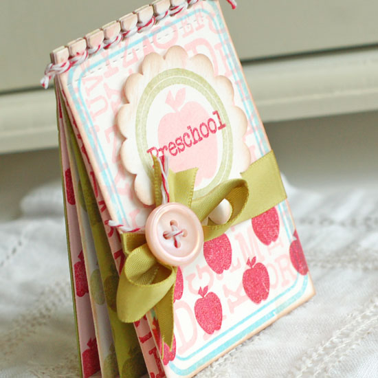 This small mini album is perfect for the wallet photos my children exchange in school.  The...