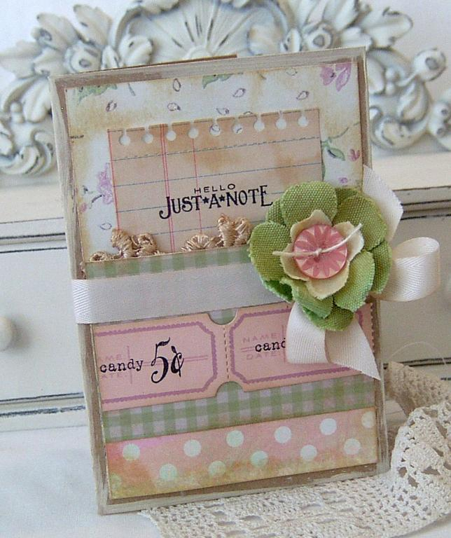 Papertrey Ink Supplies Used:<br />
Stamps:<br />
Just the Ticket<br />
Friendship Jar<br />...