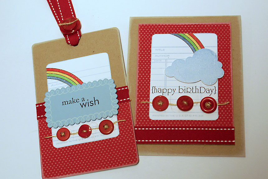 stamps: Library Card, Fillable Frames #6, Up, Up &amp; Away, Polka Dot Basics II, Birthday Bash...