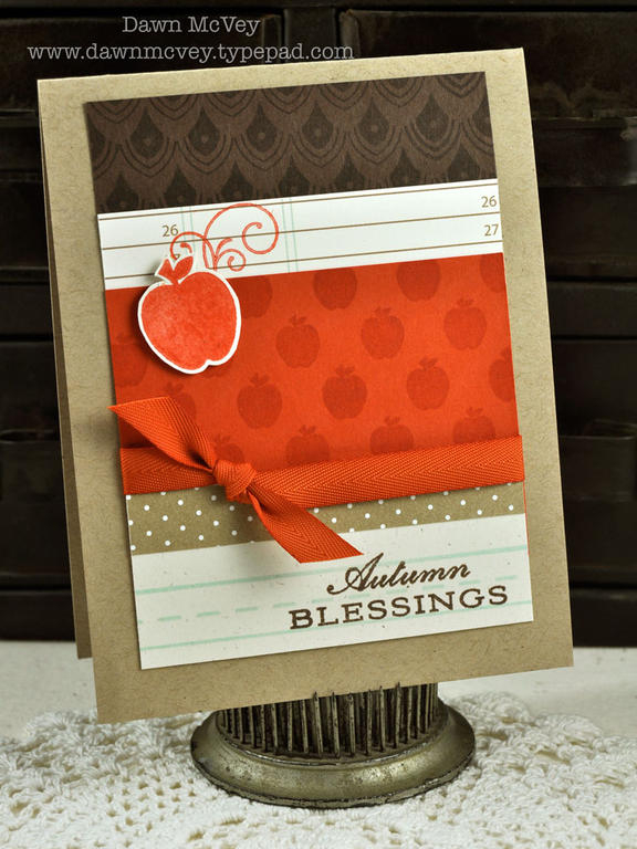 Paper: dark chocolate, terracotta tile, kraft, rustic cream, 2009 Bitty Dot Basics, Library...