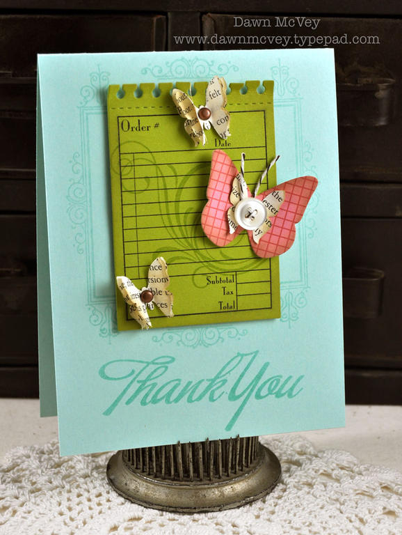 Paper: aqua mist, simply chartreuse, It's Official patterned paper, vintage book print<br...