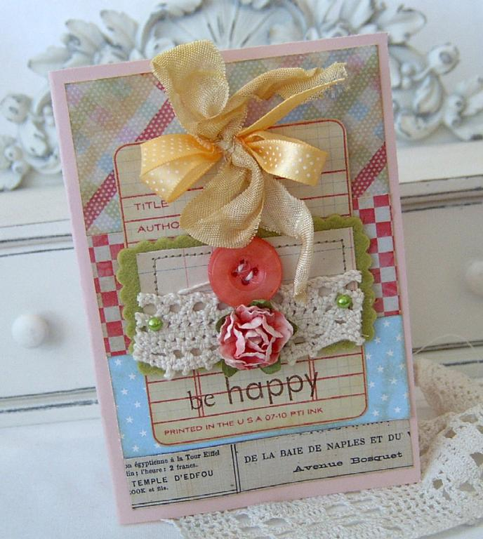 Papertrey Ink Supplies Used:<br />
Stamps:<br />
Library Card and Fillable Frames #6<br />...