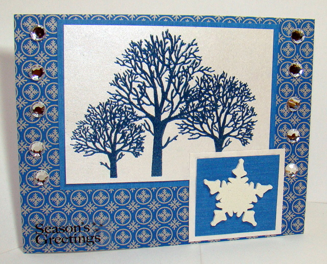 Through the Trees in Sapphire