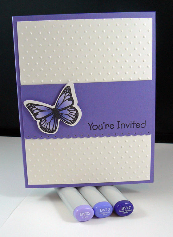 These are the other colors of birthday invitations