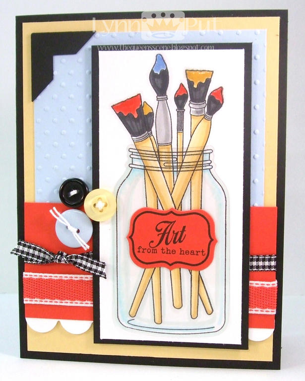 Art from the Heart Friendship Jar