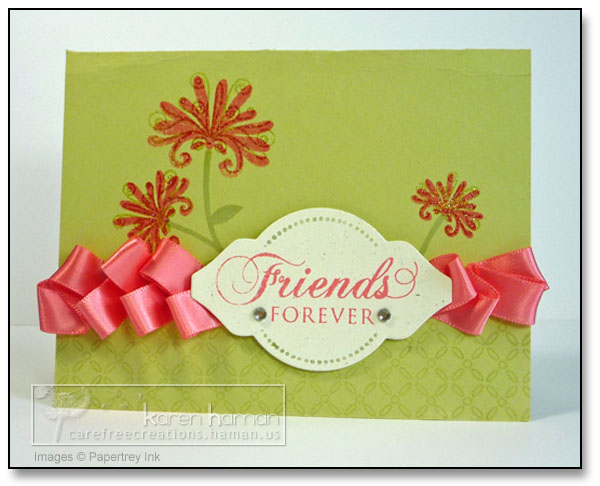 Supplies<br />
All supplies PTI unless otherwise noted.<br />
Stamps: Spiral Bouquet,...