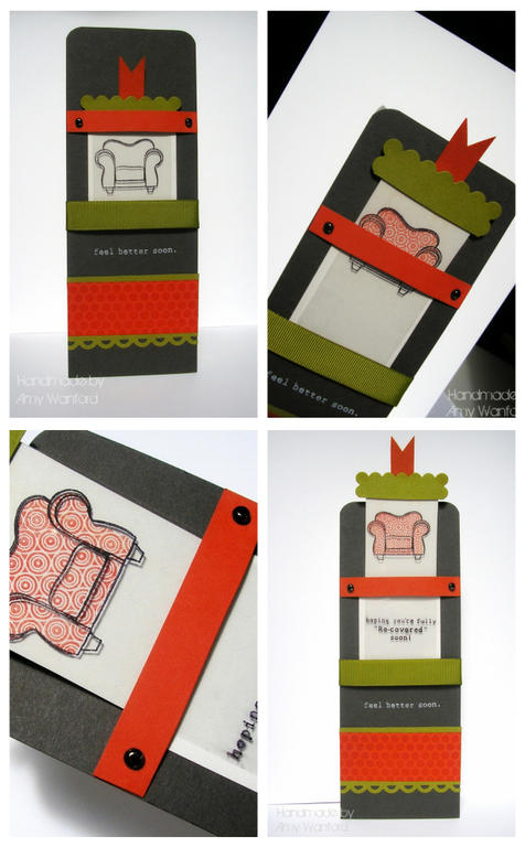 A magic card made using the pun based sentiment from On My Couch for inspiration!<br />
TFL!<br...