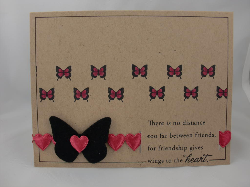 Supplies:<br />
Stamps: Butterfly Dreams &amp; Heart Prints Sentiments<br />
Paper: Kraft...