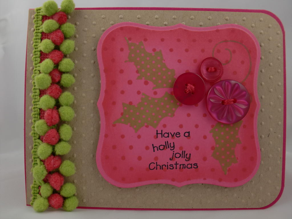 supplies: everything from PTI unless noted<br />
stamps: polka dot basics &amp; holiday button...