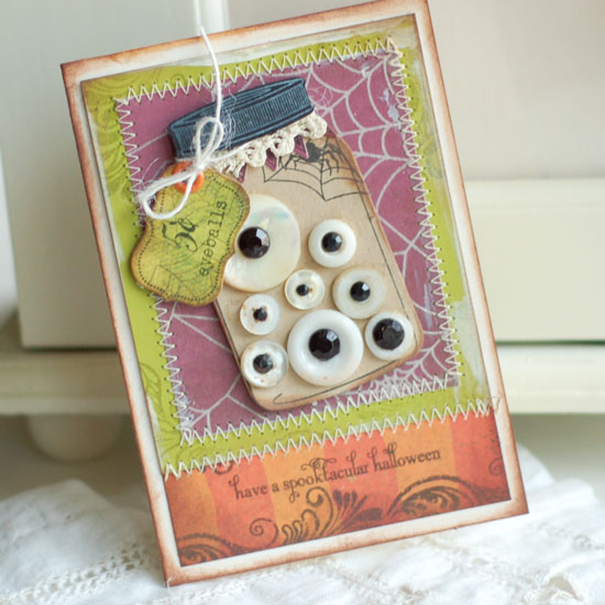 Stamps:  Friendship Jar, Friendship Jar Fall Fillers, Embellishments, Been Boo'd<br />...