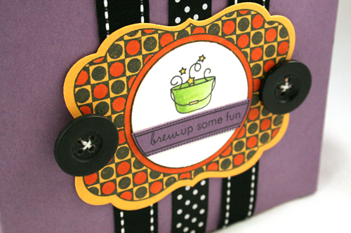 Stamps: Tiny Treats Halloween, Friendship Jar Fall Fillers<br />
Dies: Mat Stack 4, Friendship...