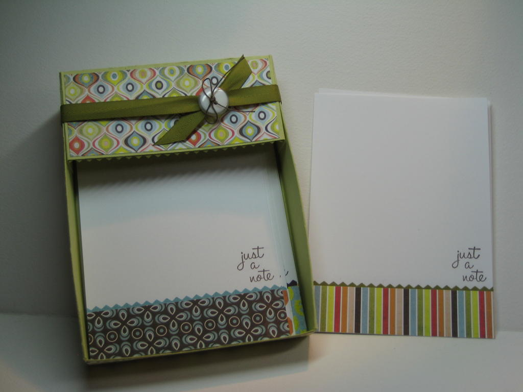 from the desk of and basic grey offbeat paper