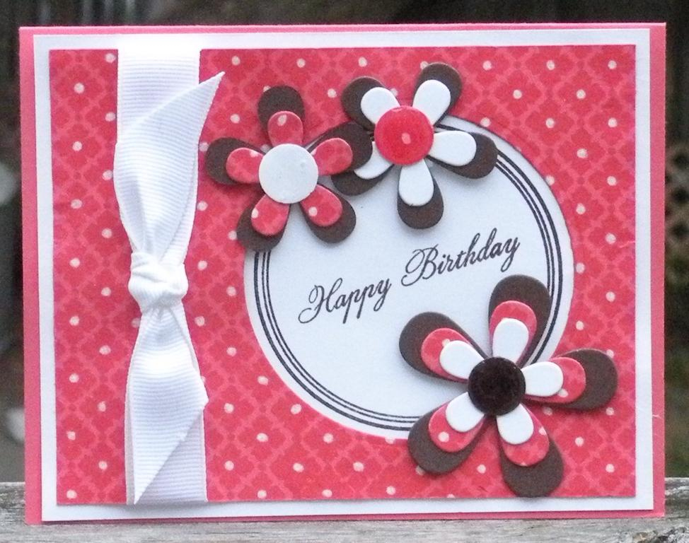 Stamp sets:  Background Basics: Diamonds, Borders &amp; Corners Circle, Birthday Basics<br />...