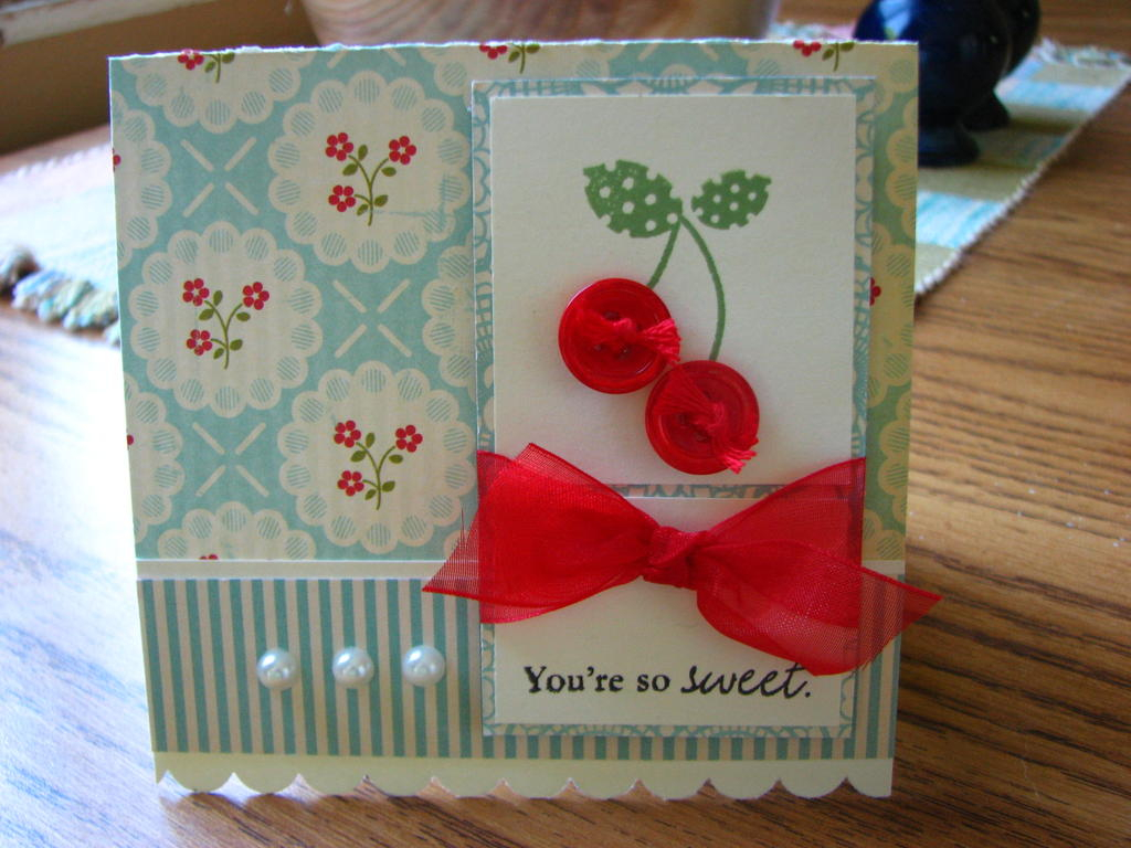 I needed a card for a crafty friend&#039;s birthday!<br />...