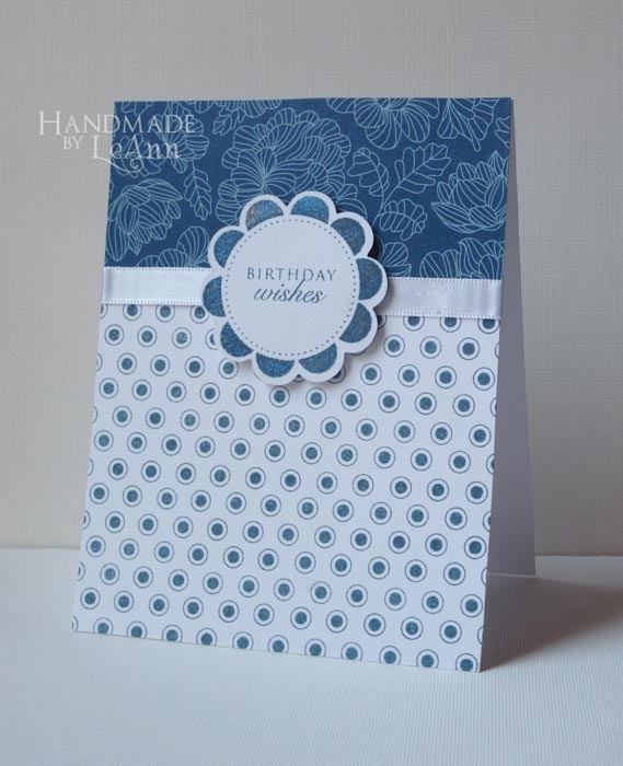 - All Papertrey Ink unless noted -<br />
Stamps: Round and Round, Beautiful Blooms II<br />...