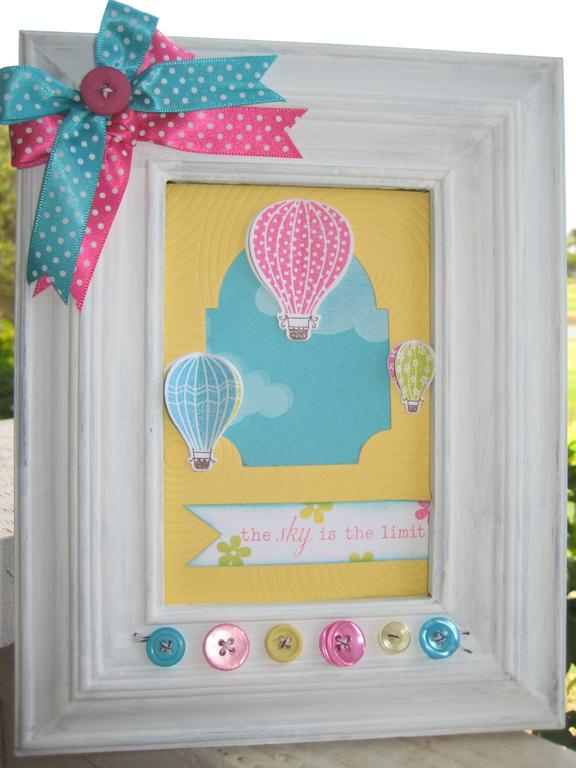 Framed picture using Up, Up, and Away. <br />
<br />
For more info please visit my blog:...