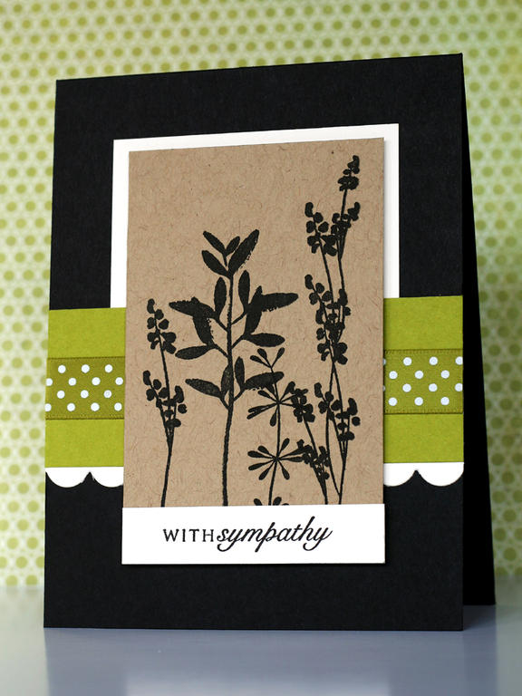 Supplies:<br />
<br />
Card - PTI true black, simply chartreuse, kraft, vintage cream<br />...
