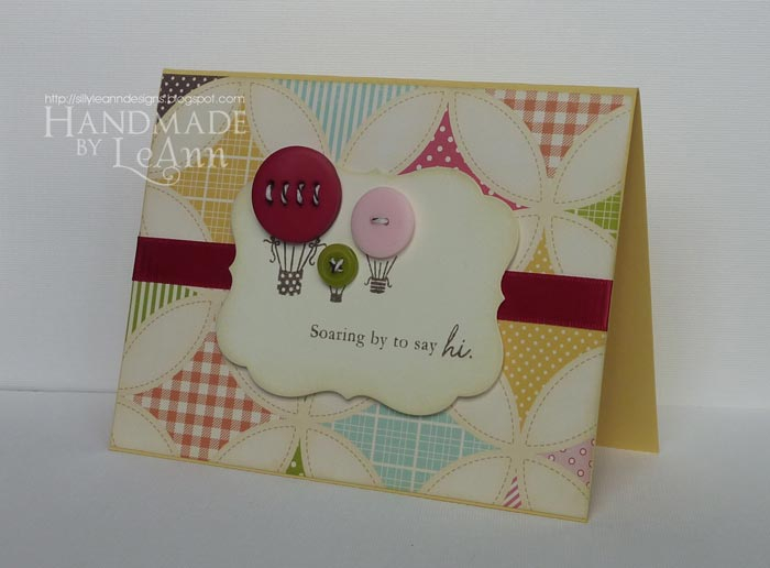 -All Papertrey Ink unless noted-<br />
Stamps: Everyday Button Bits<br />
Ink: Dark Chocolate,...