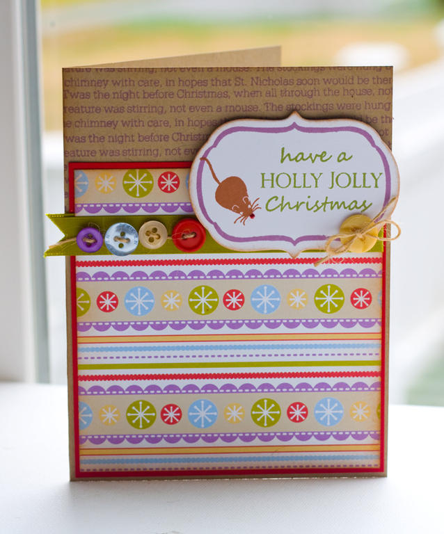 * Stamps- Background Basics: Christmas, Fillable Frames #8, Holiday Spirit Sentiments<br />...