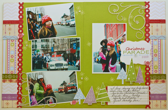 # Stamps- Background Basics: Christmas, Trees with Trimmings, Holiday Spirit Sentiments, Fresh...