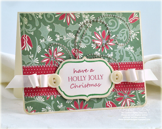 Stamps: Holiday Spirit Sentiments, Fillable Frames 8<br />
Paper: Cosmo Cricket Mitten...