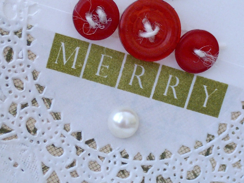 Papertrey Ink Supplies Used:<br />
Stamps:<br />
Peace Be Still and Holiday Spirit...