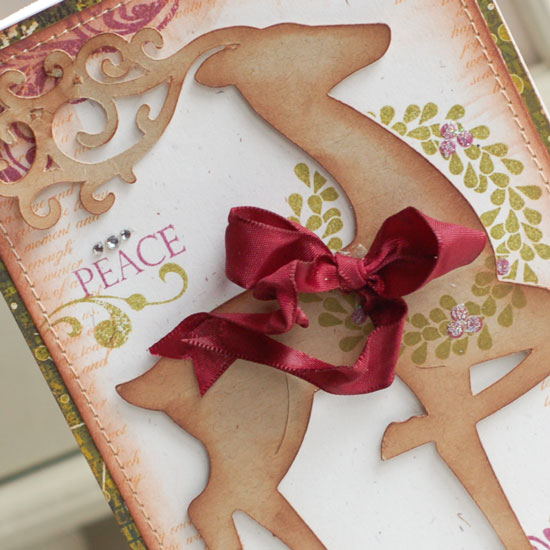 Stamps:  Wreath for All Seasons, Holiday Spirit Sentiments,Background Basics: Text Style,...