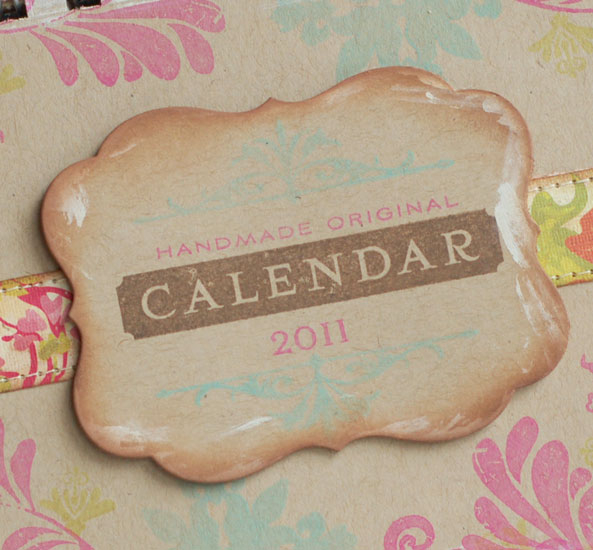 Stamps:  Calendar Basics, Embellishments, Giga Guidelines, Vintage Labels<br />
Ink:  Raspberry...