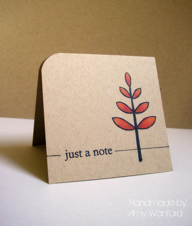 Just a 3x3 card showing that the stamp set, Holiday Tree is not only for Christmas!<br />...