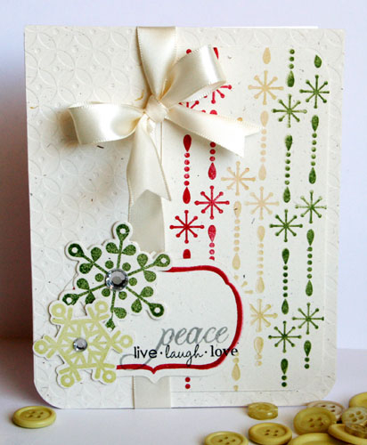 stamps: Peace Be Still. Background Basics: Christmas, Fillable Frames #8<br />
ink: New Leaf,...