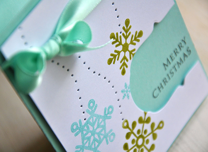 Stamps:  Peace Be Still &amp; Inside &amp; Out: Holiday<br />
Ink:  Simply Chartreuse, Aqua...