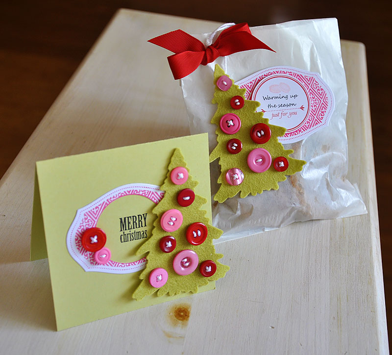 Warming Up The Season Just For You Treat:<br />
Stamps: Everyday Treats &amp; Holiday Spirit...