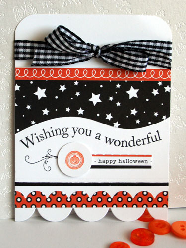stamps: Calendar Basics<br />
ink: True Black, Orange Zest<br />
paper: Halloween Prints,...