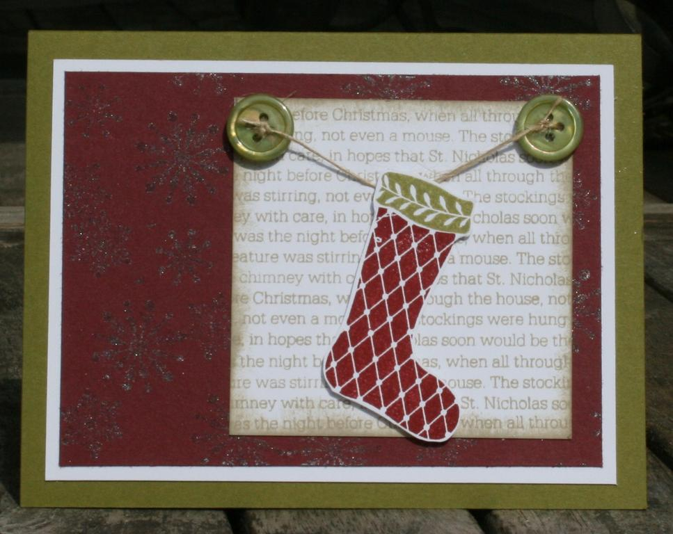 The Stocking was hung