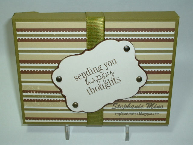 Box made for 6 cards and envelopes