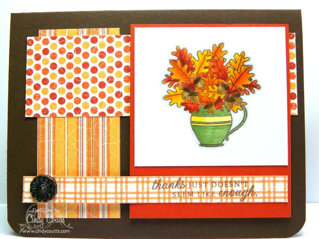 Autumn Thank You Card