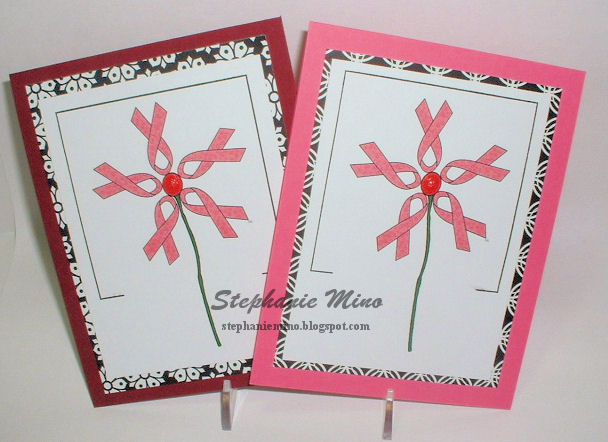 First time using the Framed stamp set.  I had to mask the bottom off so that it would be...