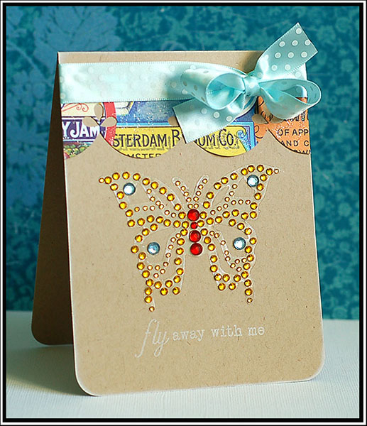A clean and simple card using the Up Up &amp; Away stamp set by PTI.  Thanks for looking!