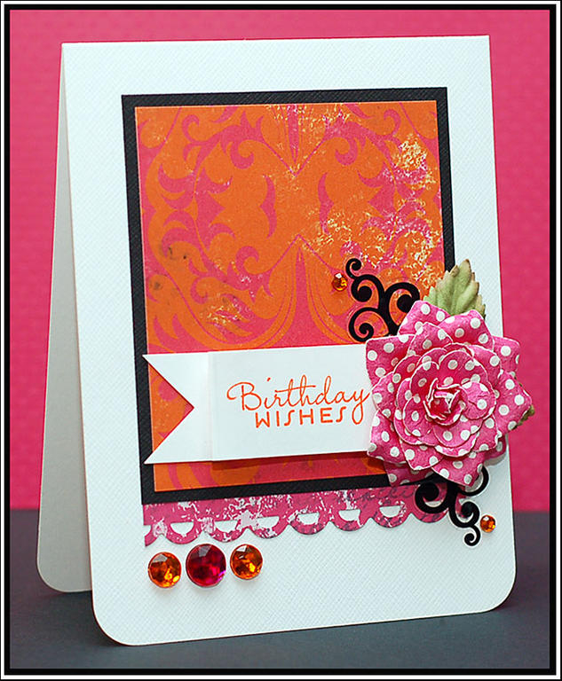 A clean and simple card using one of my favorite sentiment stamp sets, Asian Fusion by PTI....