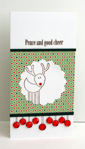 stamps: Holiday Sparkle<br />
ink: Dark Chocolate, Christmas Prints patterned paper<br />...