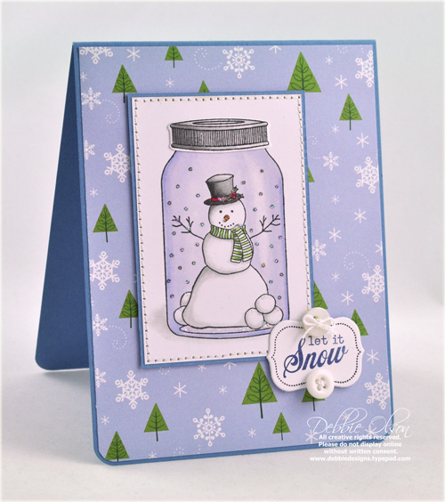 Stamps: Friendship Jar; Friendship Jar Holiday Filler<br />
Cardstock: Blueberry Sky<br />...