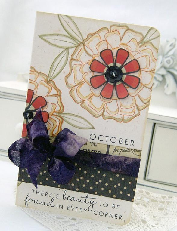 Papertrey Ink Supplies Used:<br />
Stamps:<br />
Year of Flowers:  Marigolds<br />
Ink:<br />...