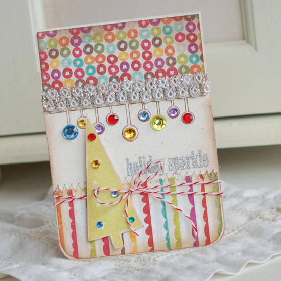 Stamps:  Holiday Sparkle, Trees With Trimmings<br />
Ink:  Dark Chocolate, Simply Chartreuse,...