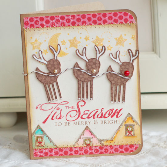 Stamps:  Big and Bold Holiday Wishes, Holiday Sparkle, Home for the Holidays, Night, Night...