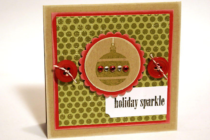 stamps: Holiday Sparkle<br />
<br />
ink: Fresh Snow, True Black, Ripe Avocado<br />
<br />...