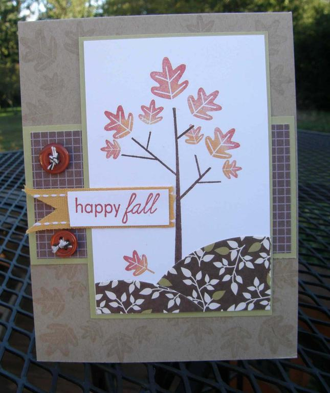 Happy Fall - shamelessly CASED from Niki Estes